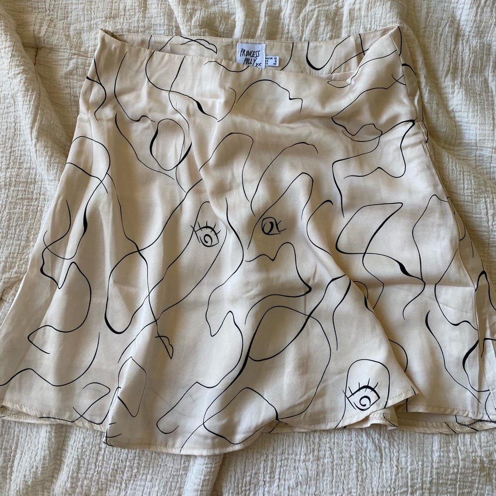 Princess Polly Face Skirt - Size:8